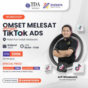 workshop tiktok ads mataram lombok