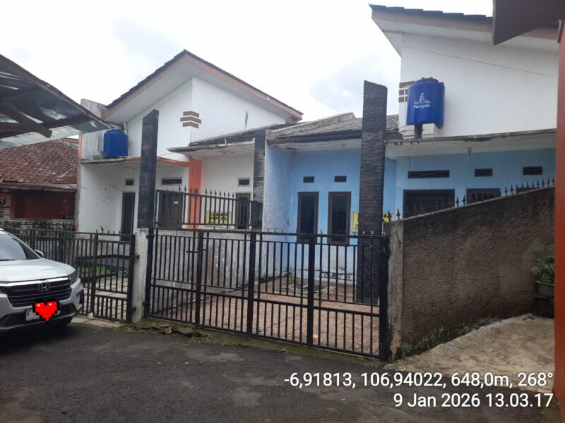 Rumah 2 Unit Strategis Kota Sukabumi – 5 KT, SHM, Parkir 2 Mobil