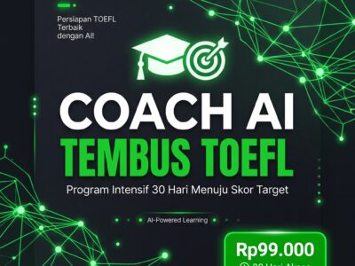 Coach AI Tembus TOEFL