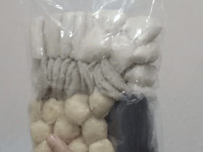 Pempek Frozen Asli Ikan Segar — Rasa Autentik & Padat Ikan (Isi 50 Pcs)