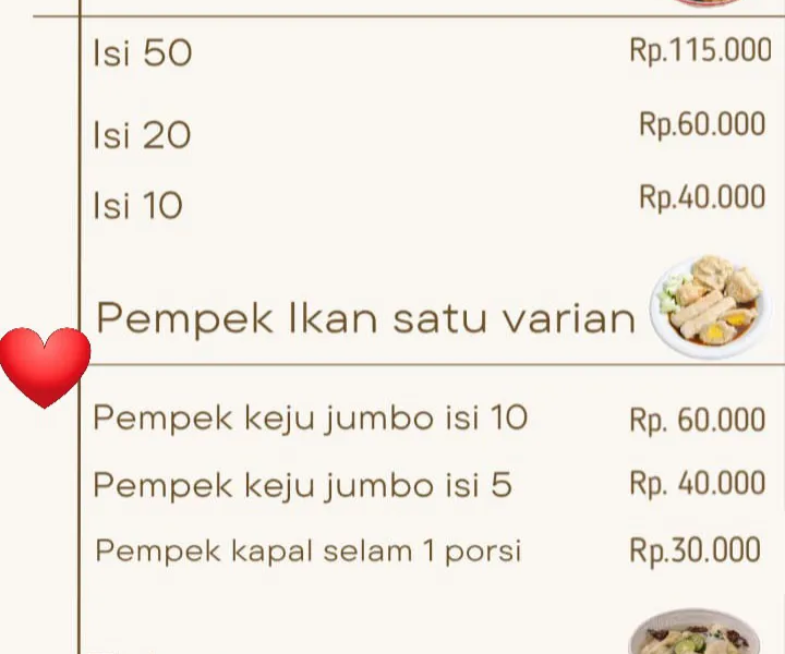 Pempek Frozen Asli Ikan Segar — Rasa Autentik & Padat Ikan (Isi 50 Pcs)